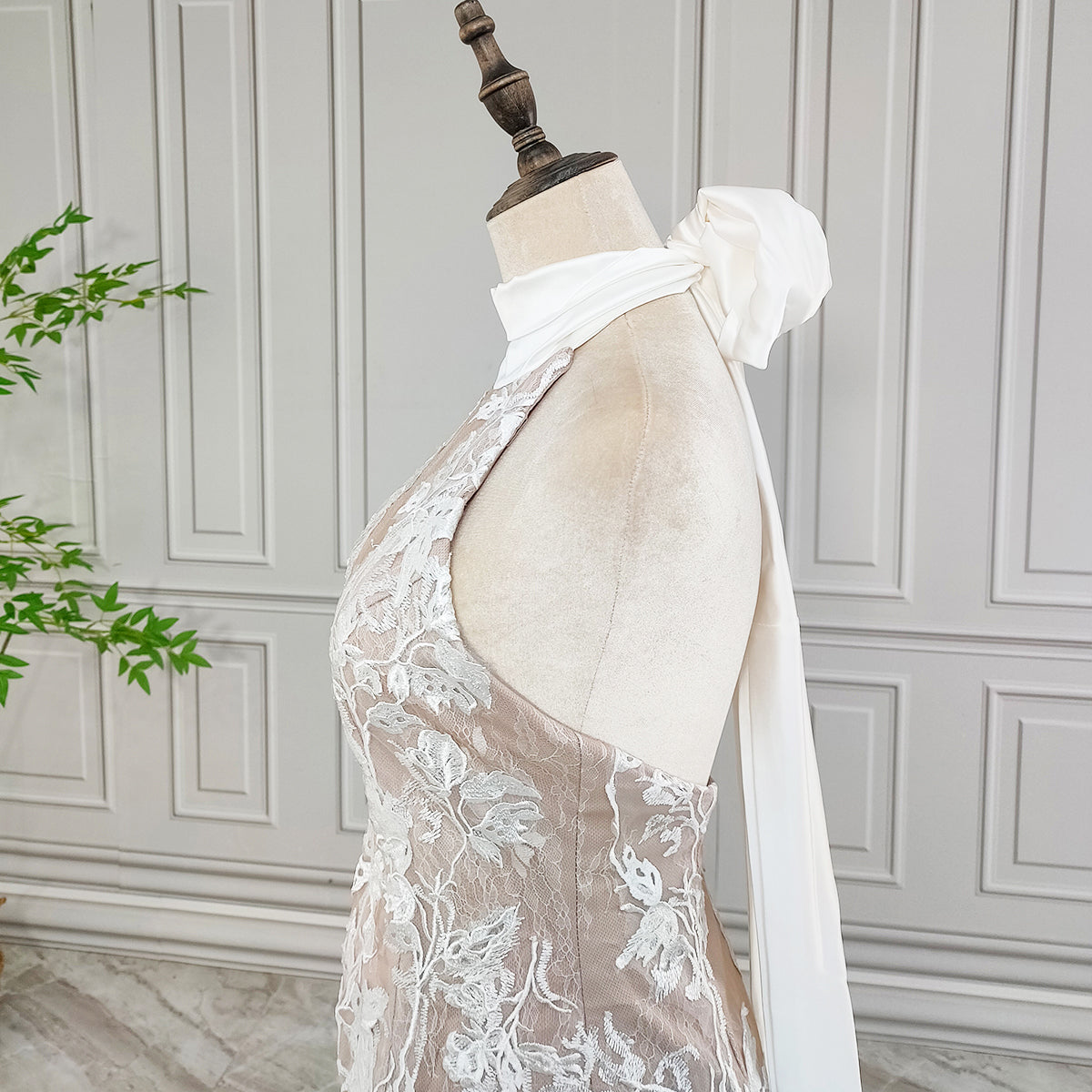 Seraphina Halter Mermaid Gown