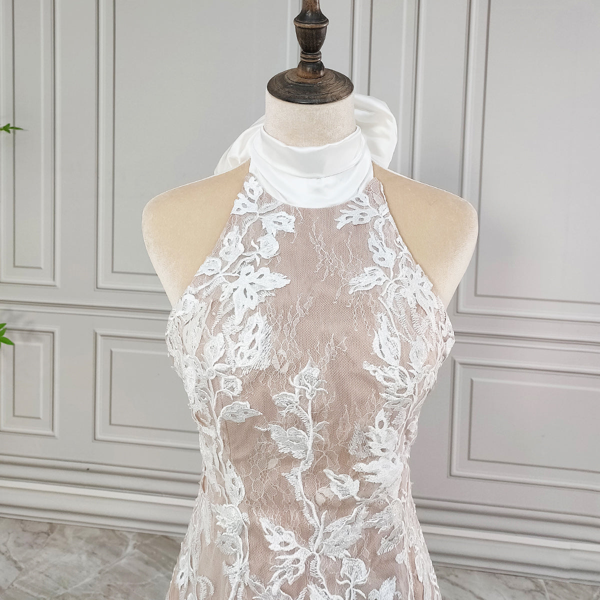 Seraphina Halter Mermaid Gown