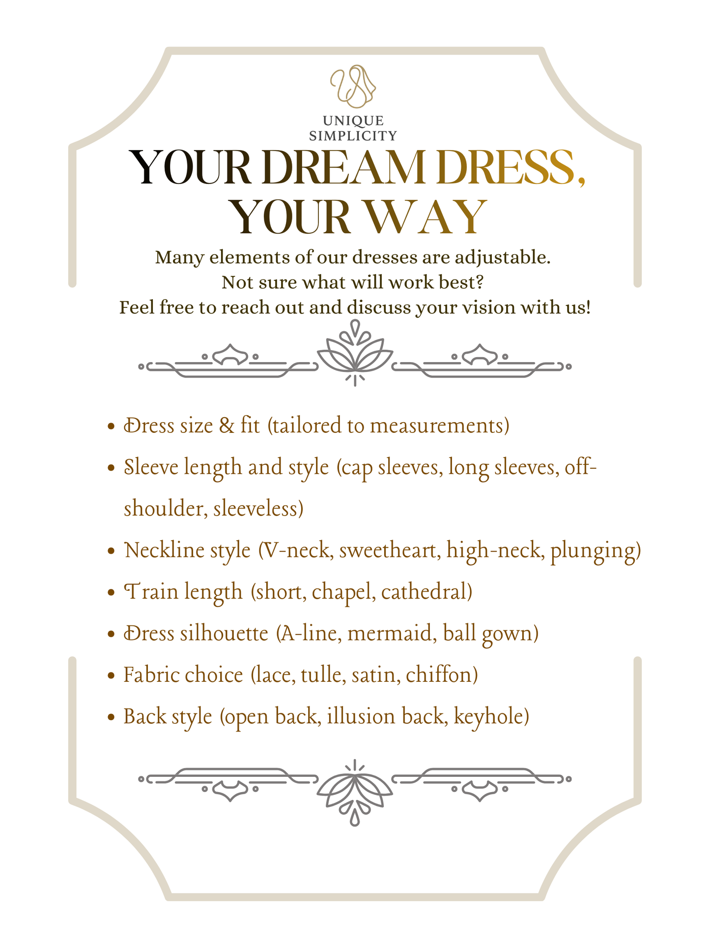 Botanical Illusion Fit-and-Flare Wedding Dress